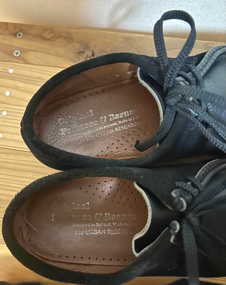 パドモアアンドバーンズ アーバンリサーチ 別注COMBISHOES