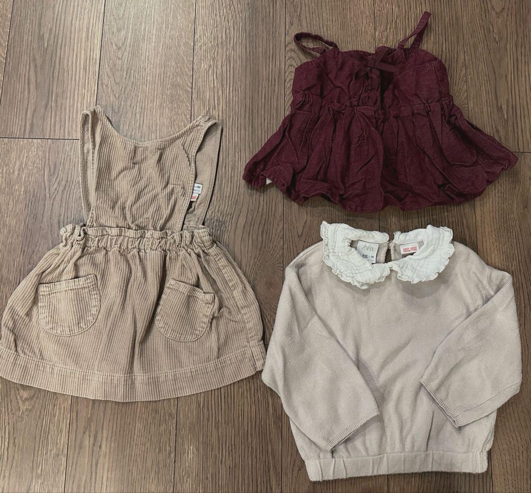 zara BEBE 90〜92センチ 秋冬服 まとめ売り 女の子