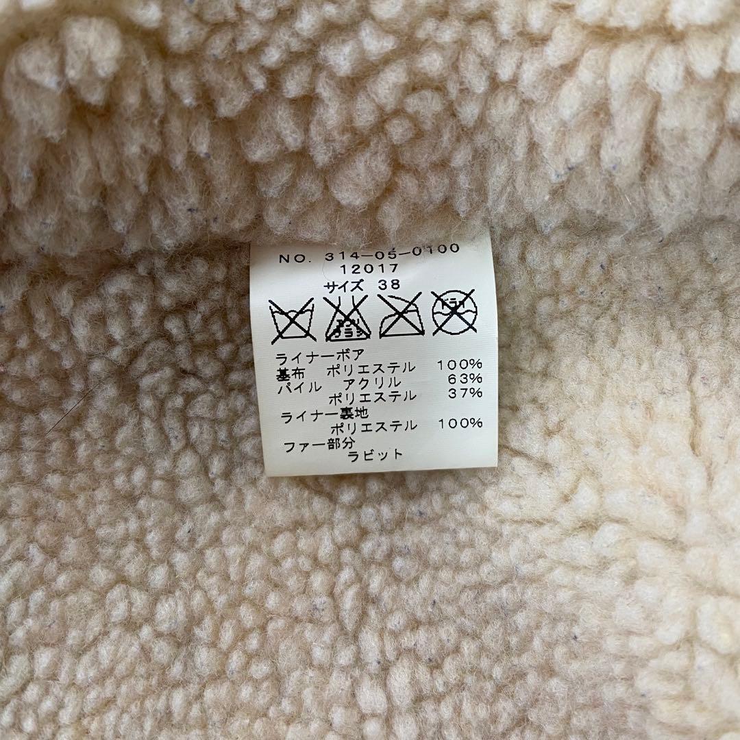 美品✨Ships シップス モッズコート ファー フード カーキ 定番 人気 M
