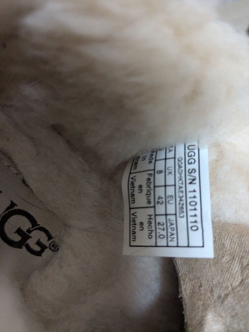 UGG モカシン グレー 9 USA