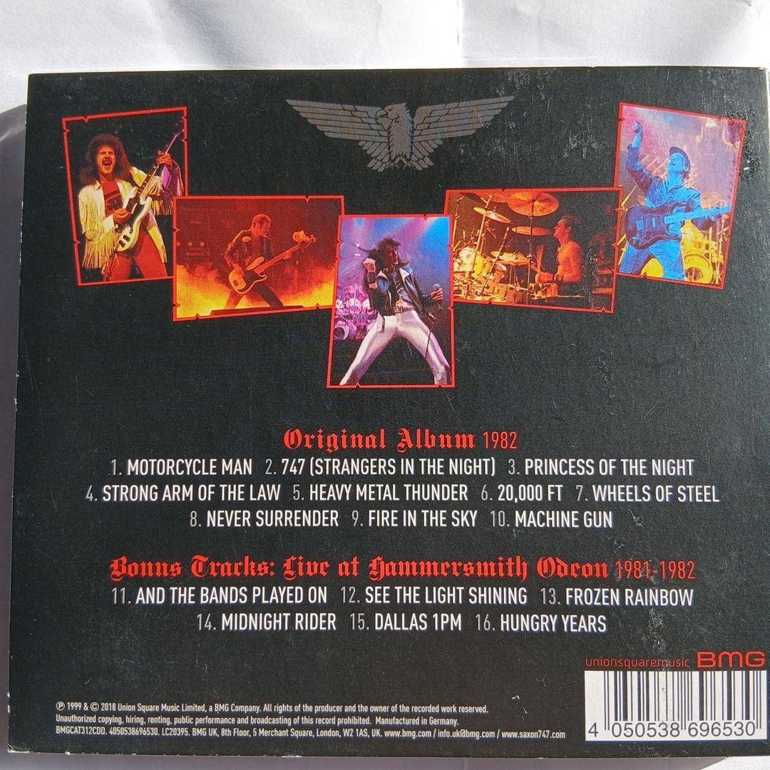 Saxon CD コレクション 6枚セット