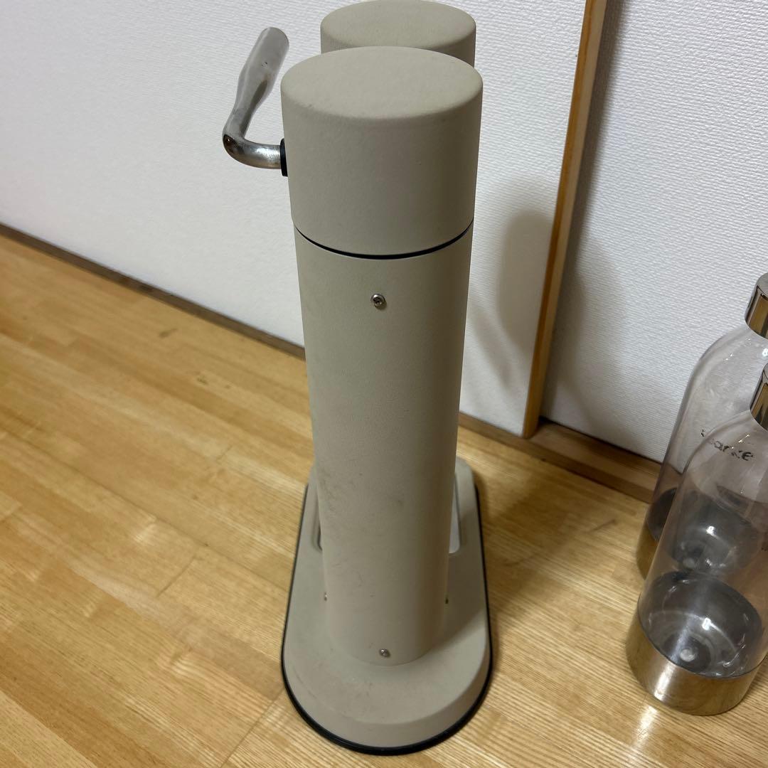 aarke 炭酸水メーカー グレー 2本のボトル付き