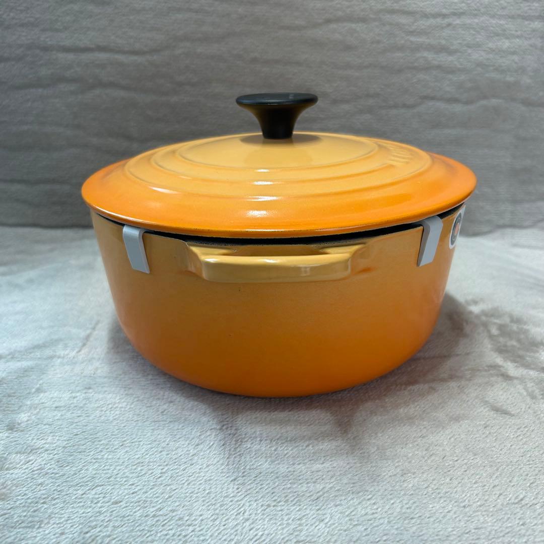 LE CREUSET ルクルーゼ ココットロンド 20cm オレンジブロッサム