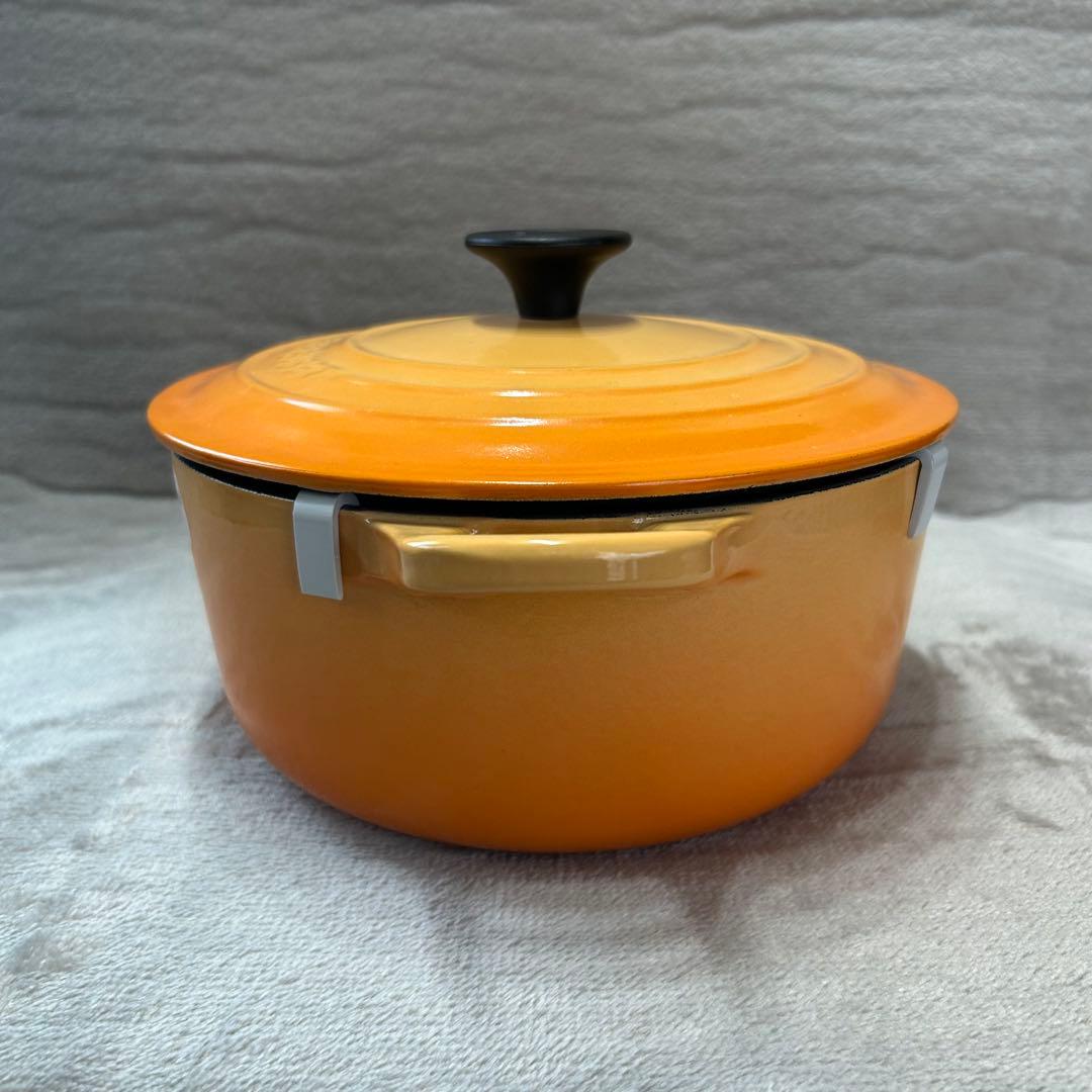 LE CREUSET ルクルーゼ ココットロンド 20cm オレンジブロッサム