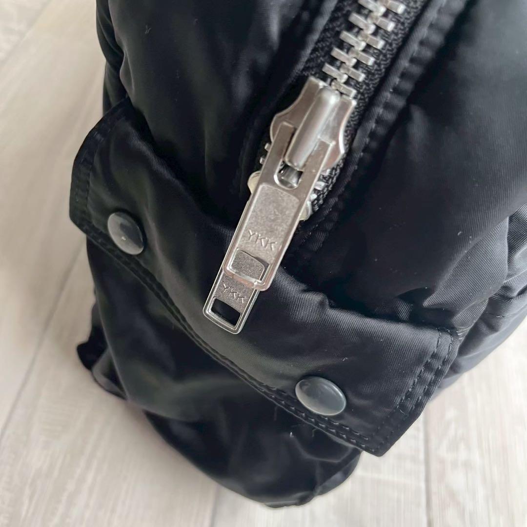 【美品】PORTER ポーター タンカー ダッフルバッグ 黒 ボストンバッグ