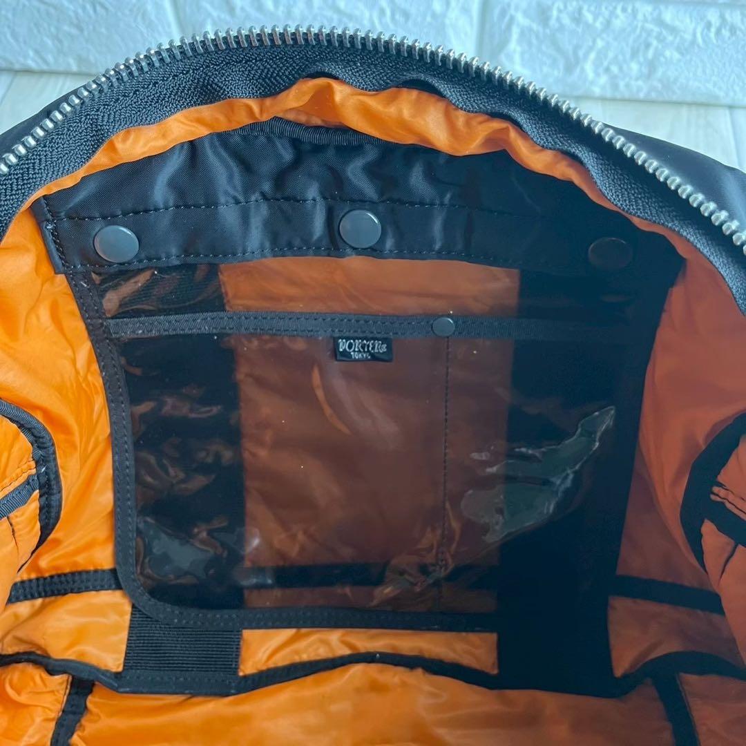 【美品】PORTER ポーター タンカー ダッフルバッグ 黒 ボストンバッグ
