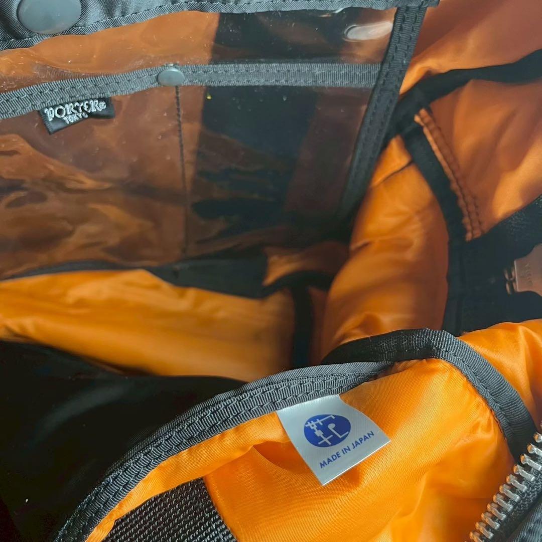 【美品】PORTER ポーター タンカー ダッフルバッグ 黒 ボストンバッグ