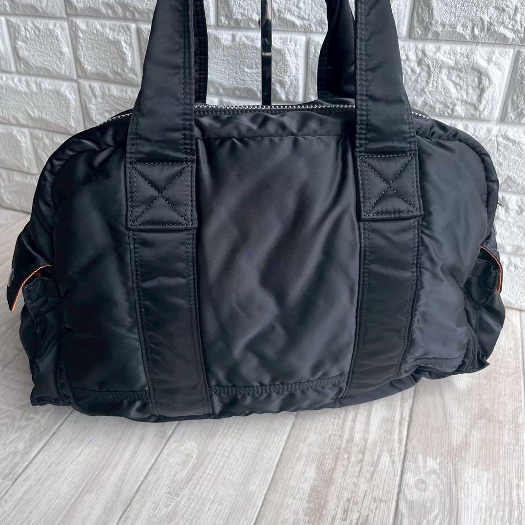 【美品】PORTER ポーター タンカー ダッフルバッグ 黒 ボストンバッグ