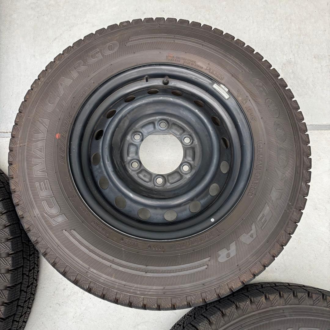 GOODYEAR ICE NAVI CARGO スタッドレスタイヤ 15インチ