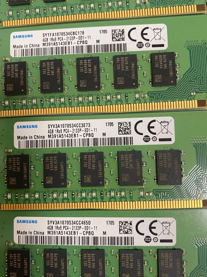 m*o様 メモリー 4GB PC4（4GBX6枚）