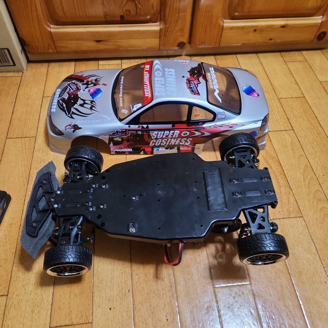 タミヤ ドリフト ラジコン フルセット　TA04 シルビア　ボディ　　tt02