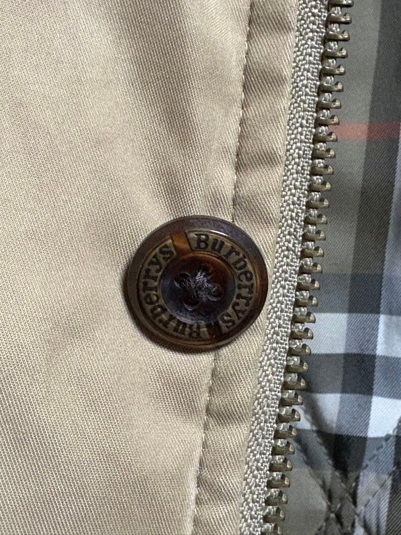 Burberry フード付き メンズモッズコート