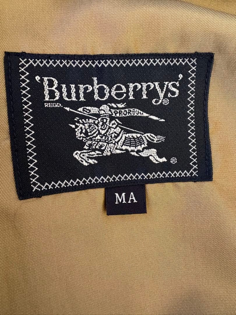 Burberry フード付き メンズモッズコート