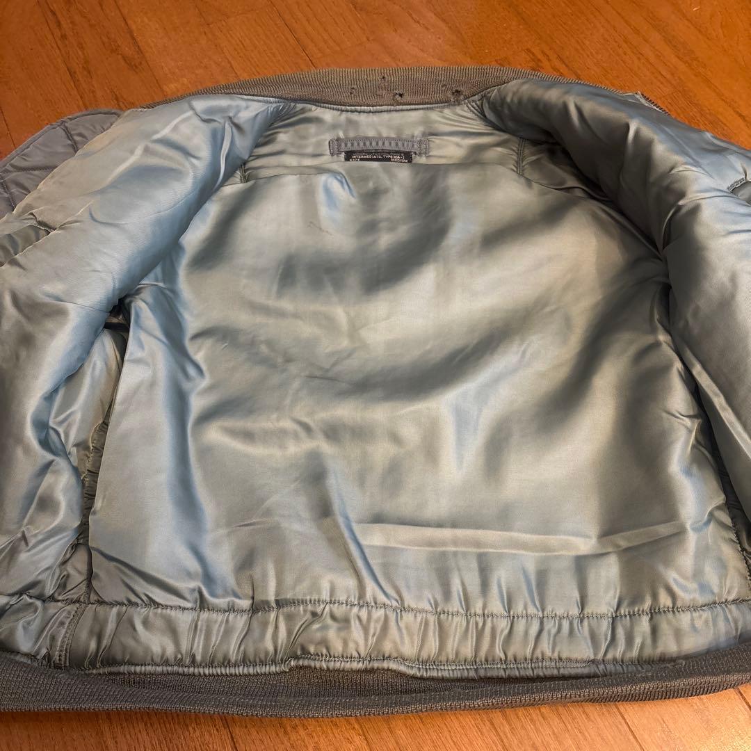 米軍実物MA-1 8279B M 50s EXCEL GARMENT 黒タグ