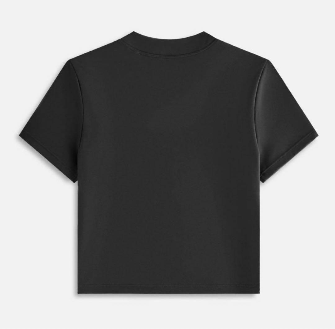 KITH クロップドTシャツ ブラック