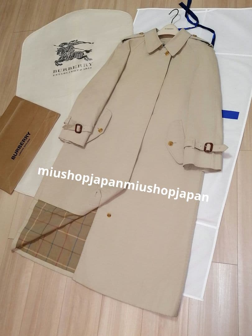 貴重希少●M〜L ヴィンテージバーバリー　BURBERRY　トレンチコート
