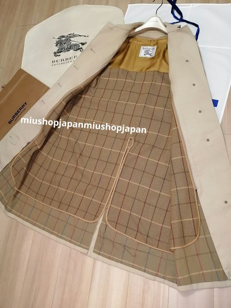貴重希少●M〜L ヴィンテージバーバリー　BURBERRY　トレンチコート