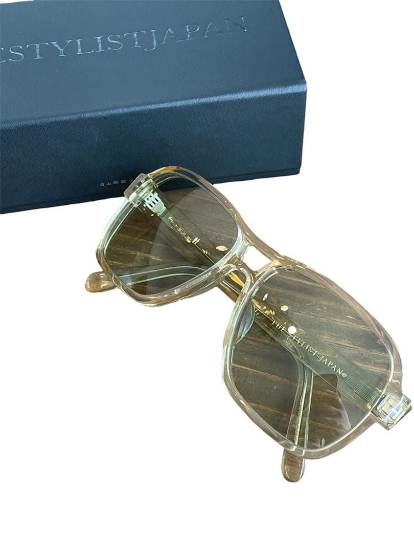白山眼鏡 THE STYLIST JAPAN ツーブリッジ greatland