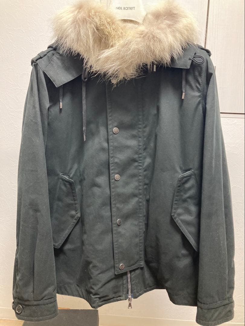 NEIL BARRETT モッズコート ニールバレットxxs 黒