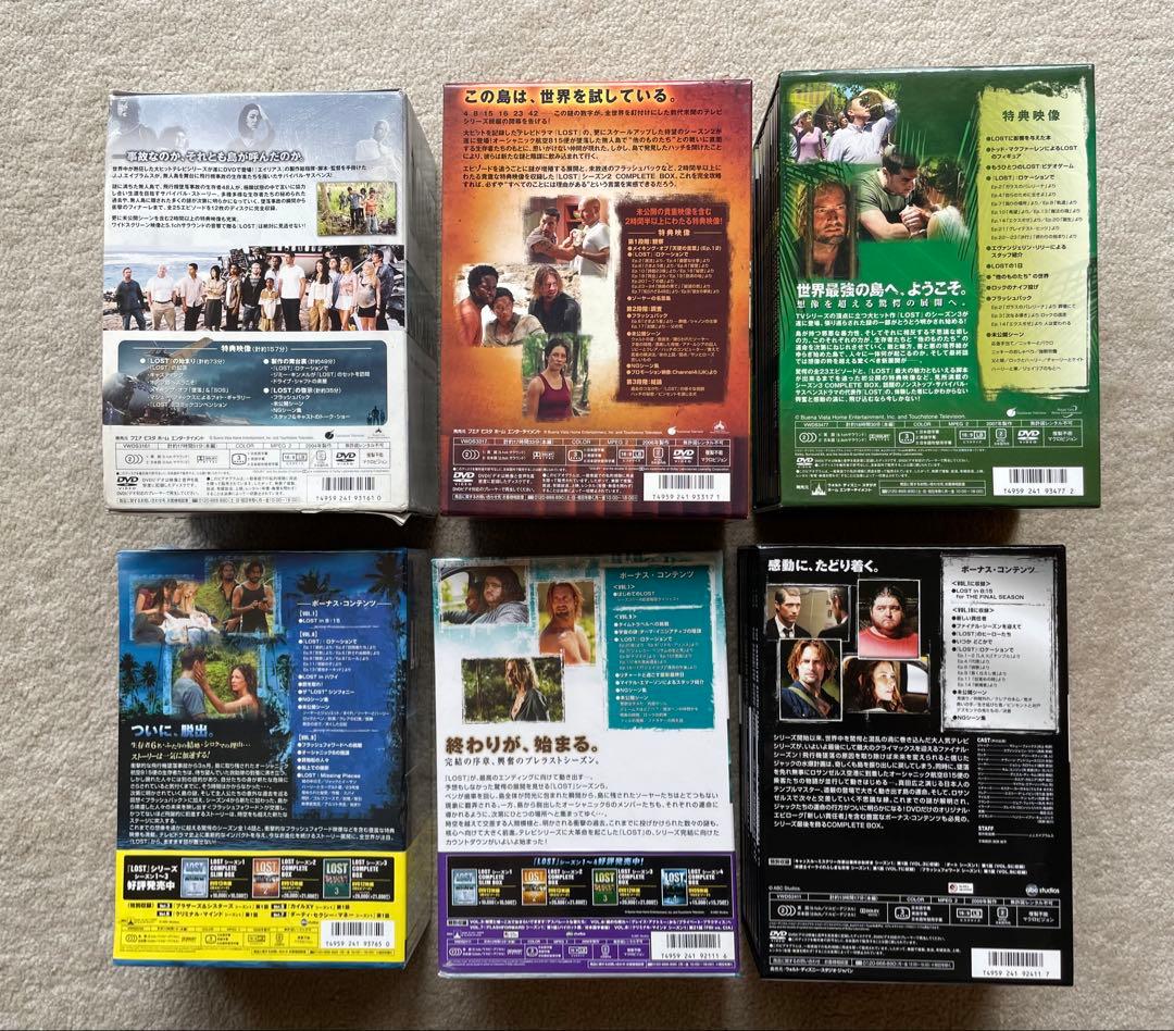 LOST コンプリートBOX　シーズン1～6 全巻セット DVD　海外ドラマ
