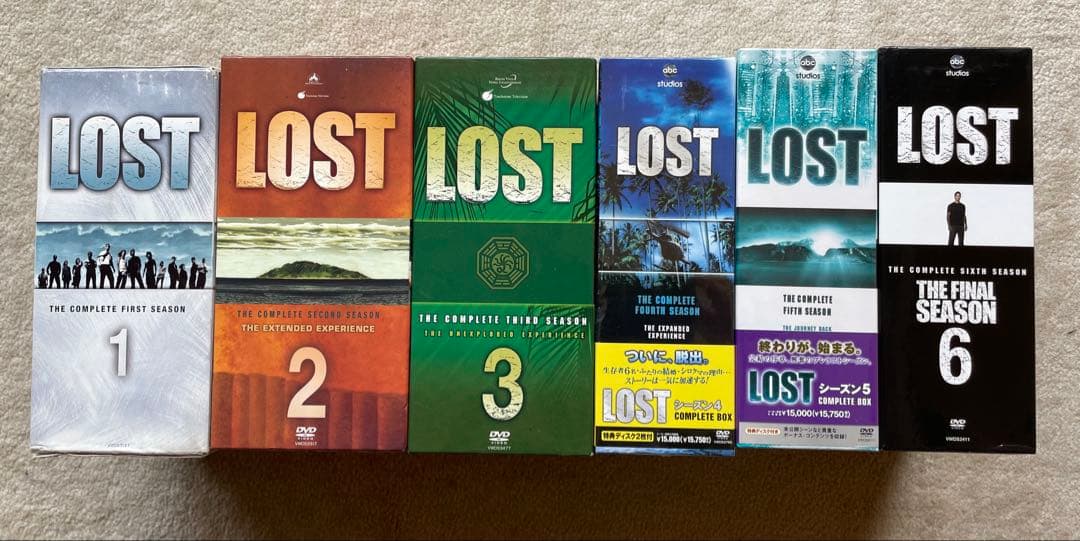LOST コンプリートBOX　シーズン1～6 全巻セット DVD　海外ドラマ