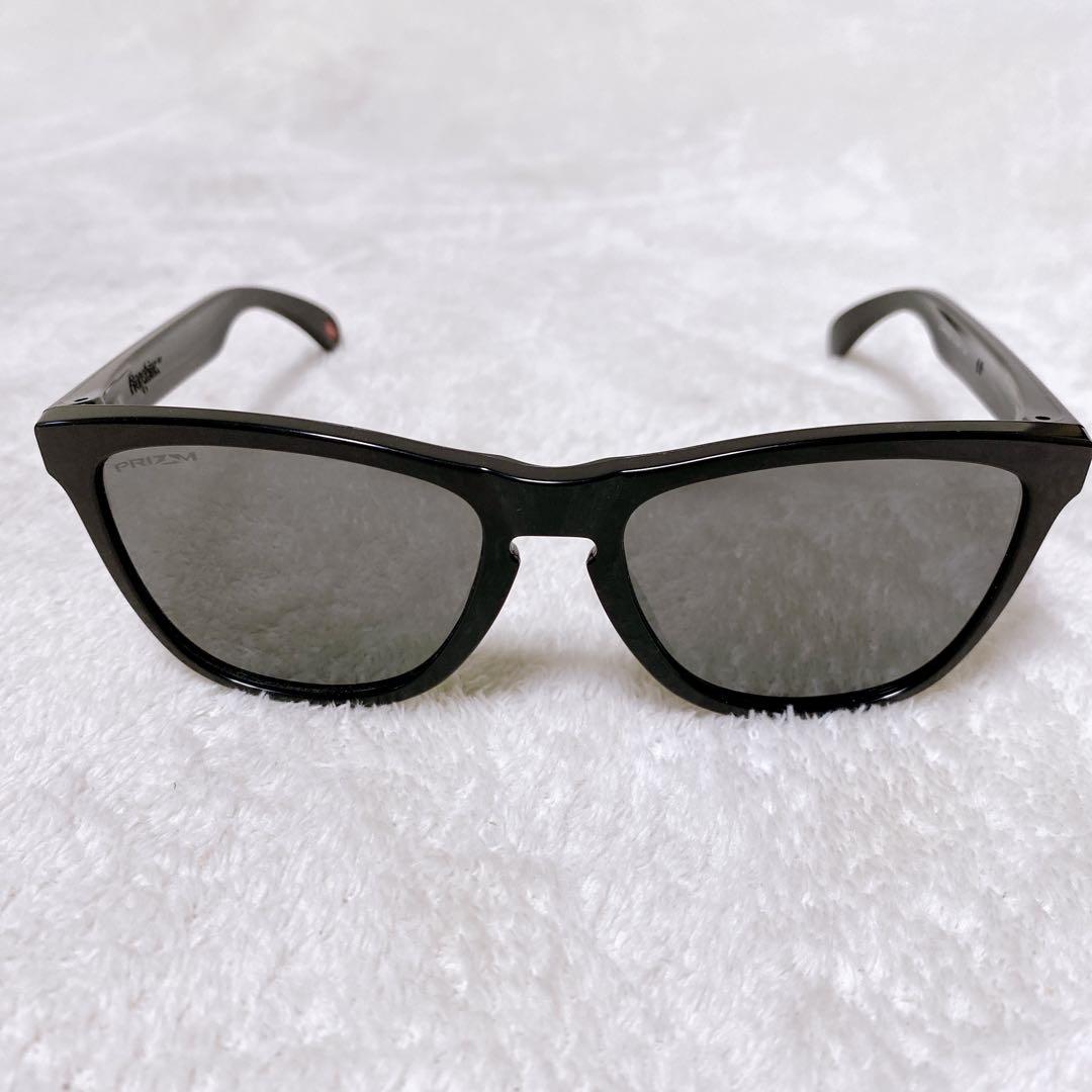 美品　オークリー　FROGSKINS フロッグスキン　アジアンフィット　プリズム