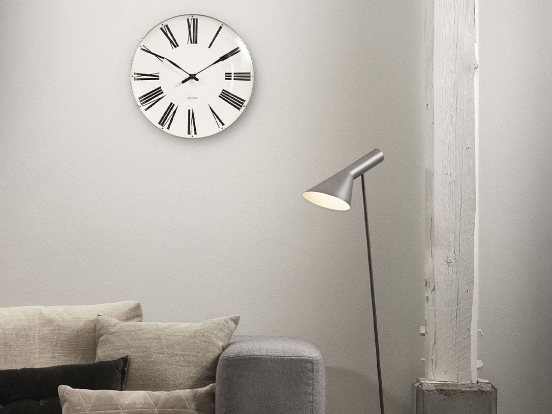 【新品未使用】アルネ ヤコブセンRoman Wall Clock 29cm