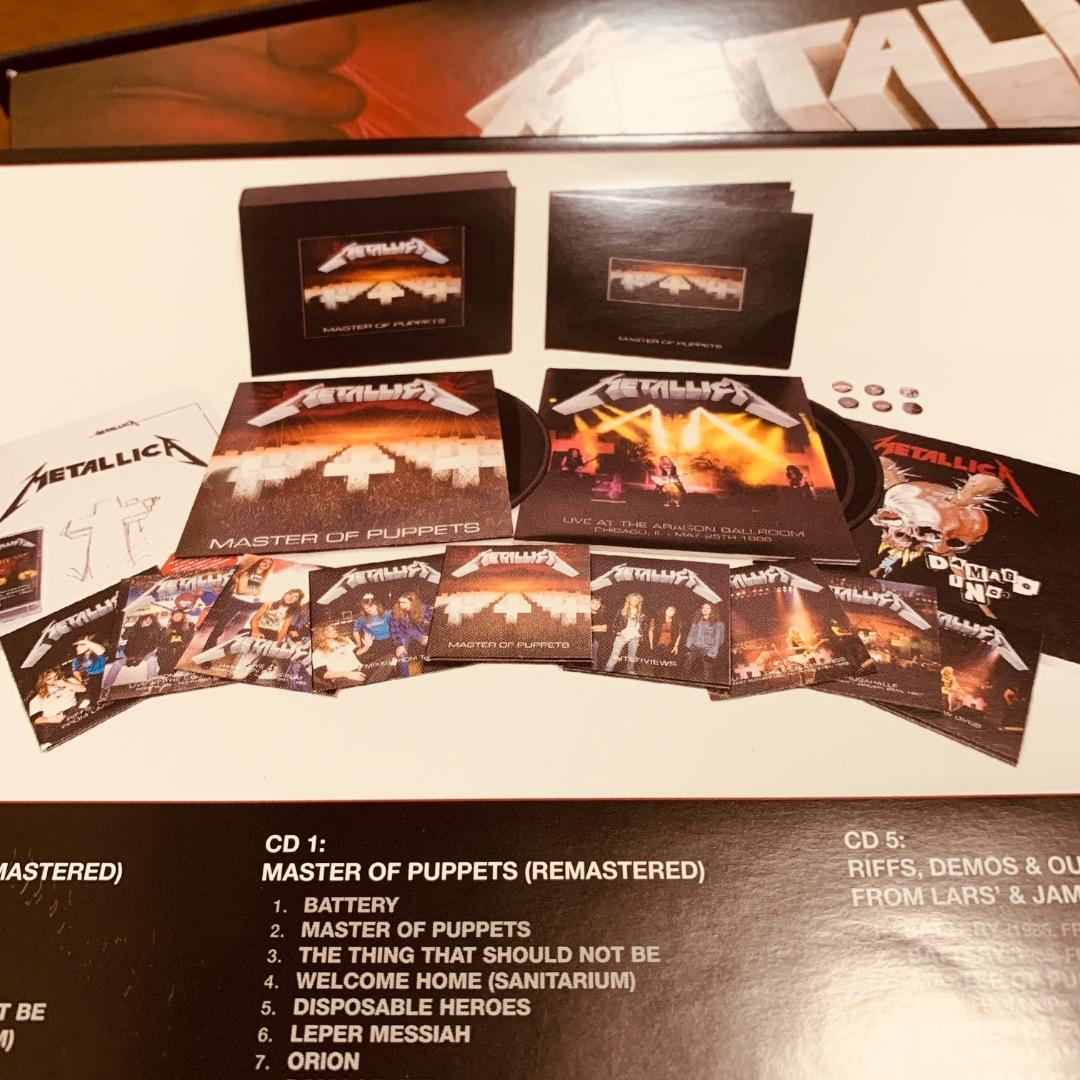 洋楽 LLICA / Master Of Puppets Deluxe Box