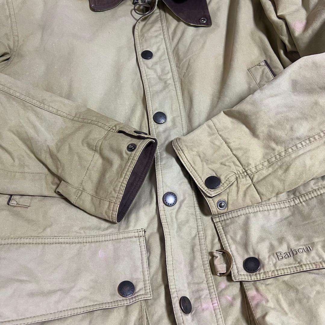 Barbour/T255 FOUNTAINE BLEU JKT/S/カーキ