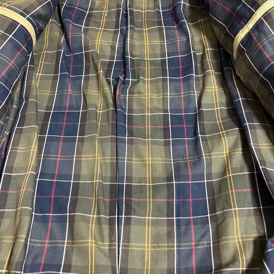 Barbour/T255 FOUNTAINE BLEU JKT/S/カーキ