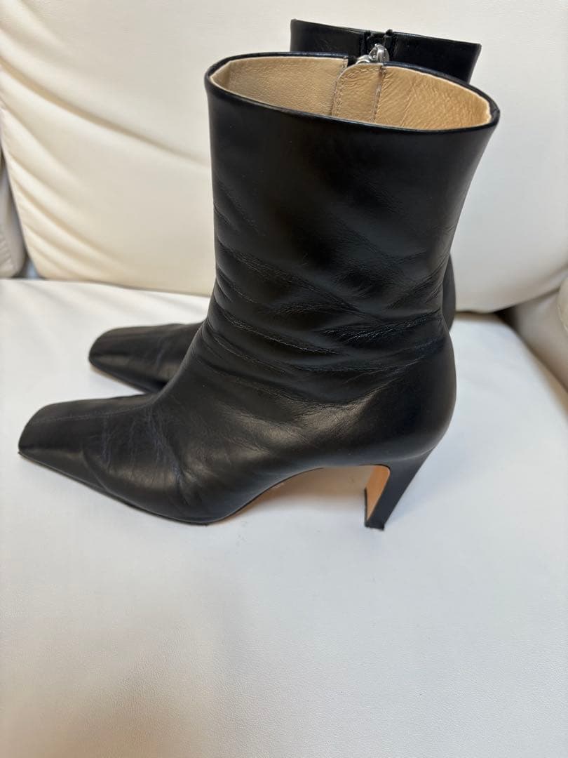 靴 CLANE SQUARE SHORT BOOTS