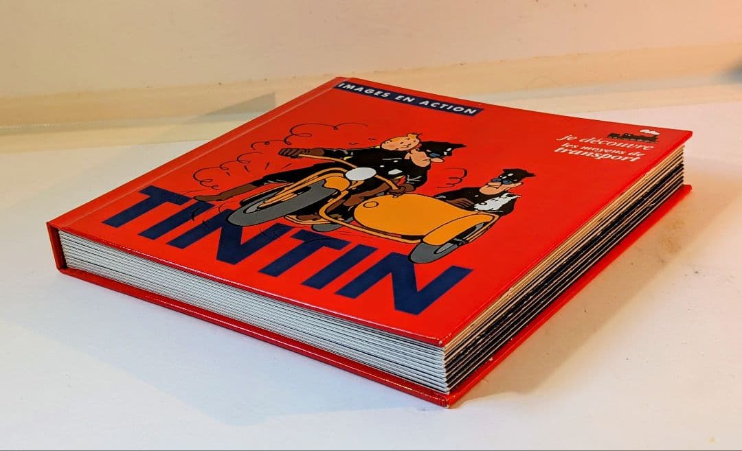 仕掛絵本タンタンの冒険 Images En Action Tintinフランス語