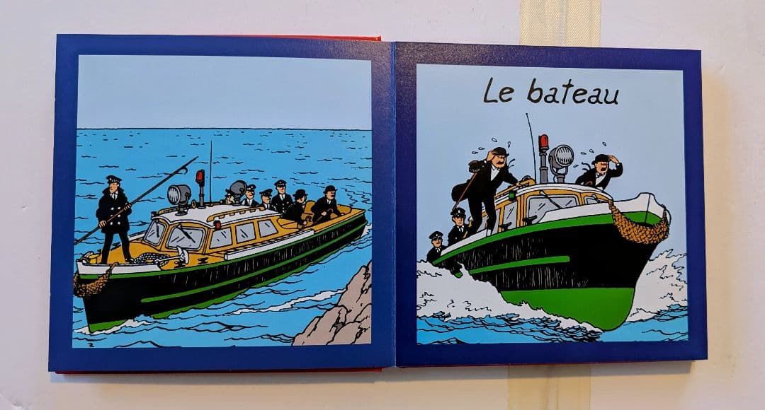 仕掛絵本タンタンの冒険 Images En Action Tintinフランス語