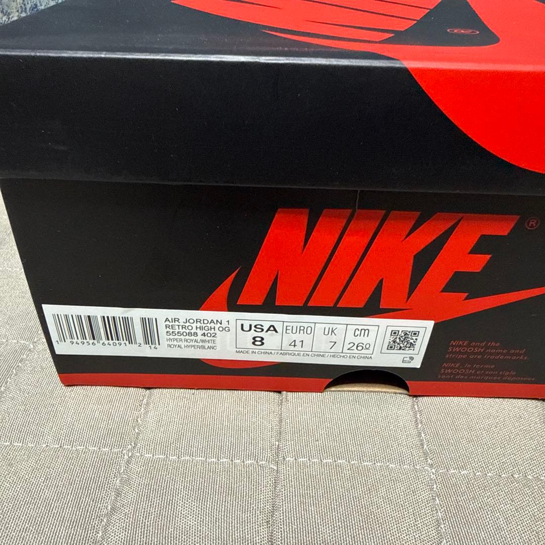 チビ株式会社✨AIR JORDAN1 ハイパーロイヤル　26.0cm