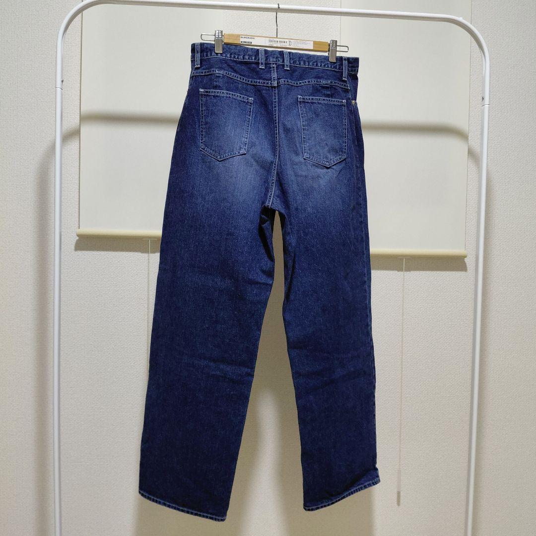 【美品】北欧暮らしの道具店　ストレートデニム　Lサイズ