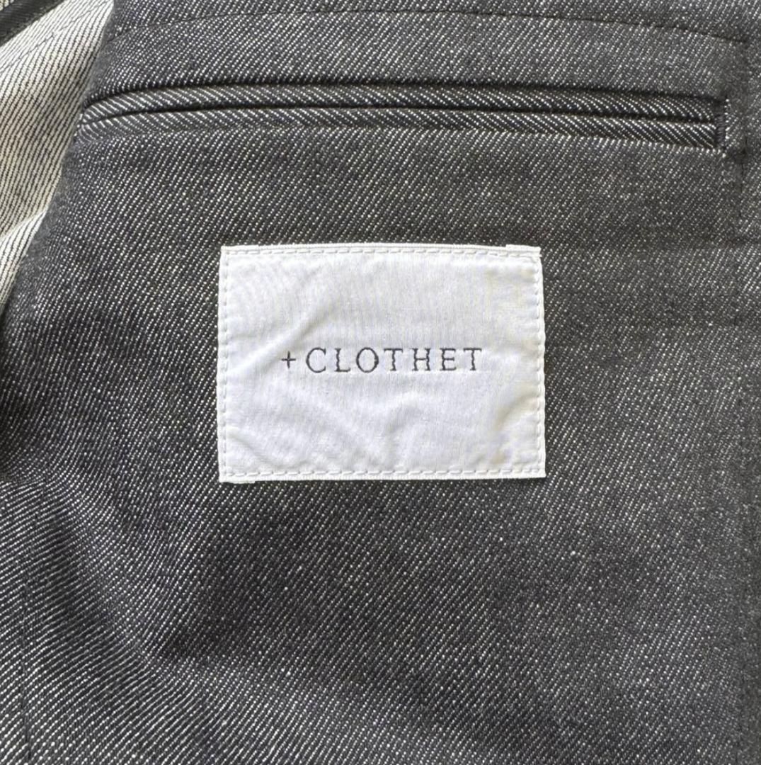 +CLOTHET「リアクティブデニム シングルジャケット」（クロスクローゼット）
