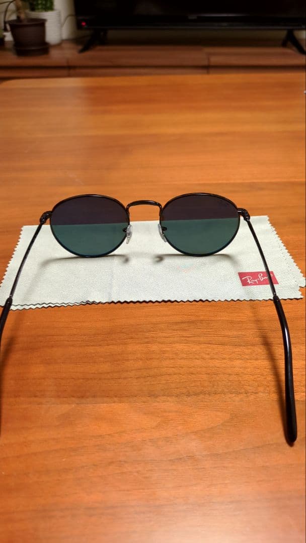 Ray-Ban サングラス ラウンド型 ケース/クロス付き【美品】