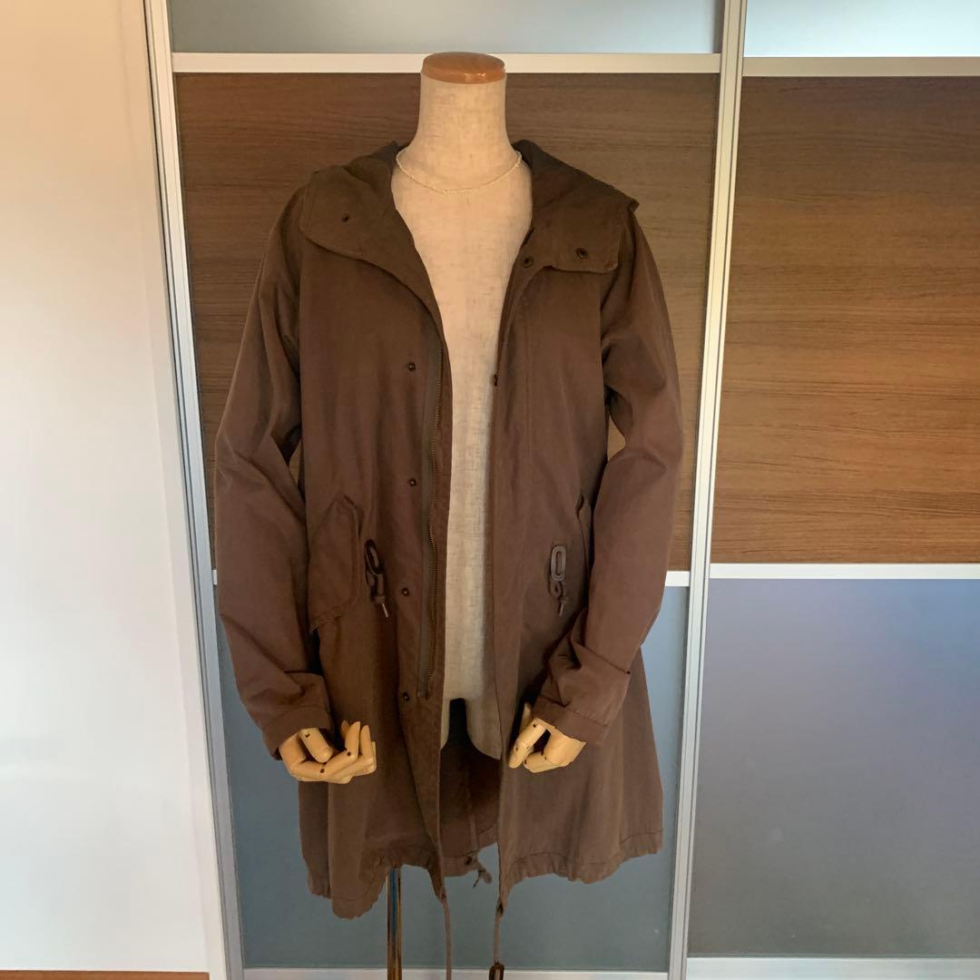 【ジャーナルスタンダード】 モッズコート 毛皮ファー付き