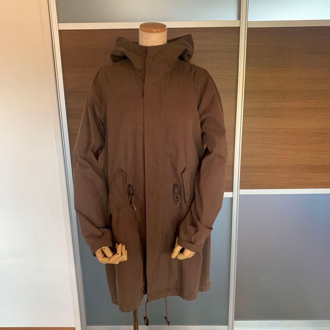 【ジャーナルスタンダード】 モッズコート 毛皮ファー付き