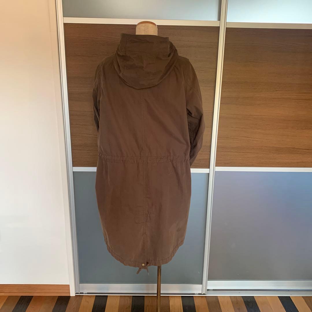 【ジャーナルスタンダード】 モッズコート 毛皮ファー付き
