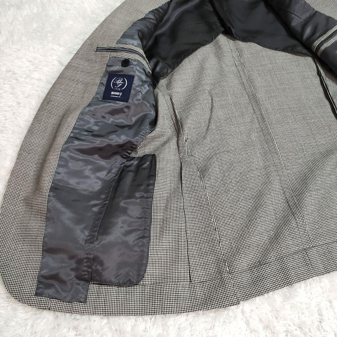 BEAMS F テーラードジャケット 千鳥格子 42 ビームスエフ jacket
