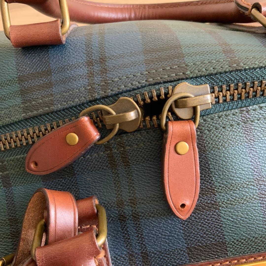 はら様　美品　POLO RALPH LAURENボストンバッグ ブラックウォッチ