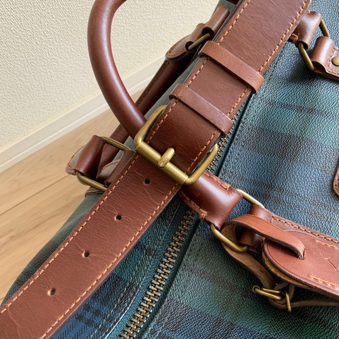はら様　美品　POLO RALPH LAURENボストンバッグ ブラックウォッチ
