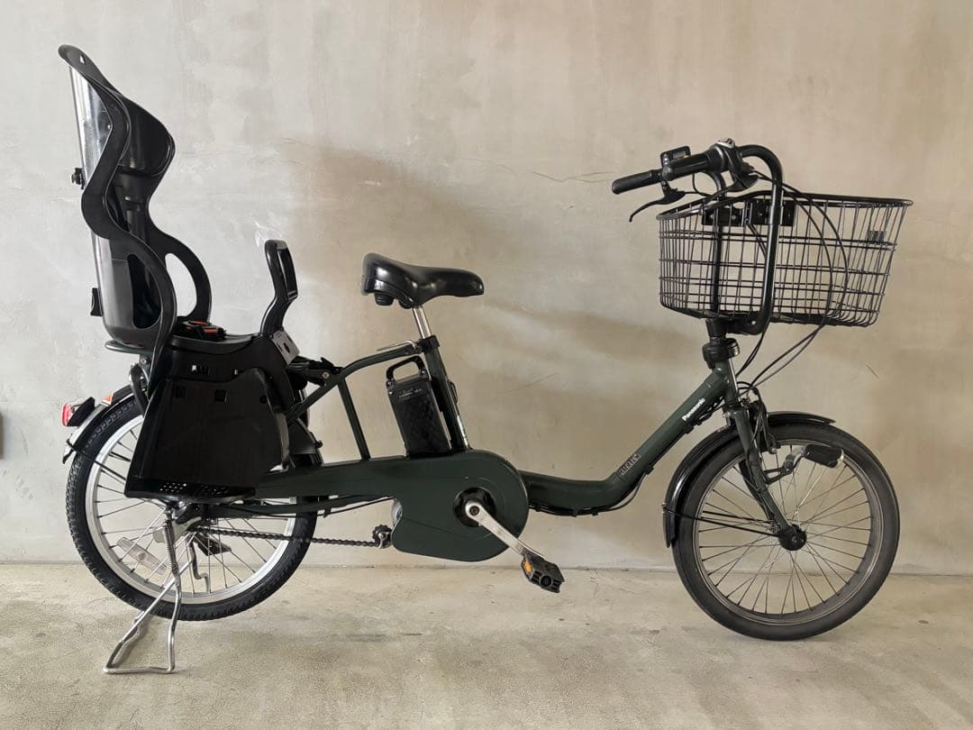 パナソニック　20インチ　電動自転車　ギュット　子供乗せ