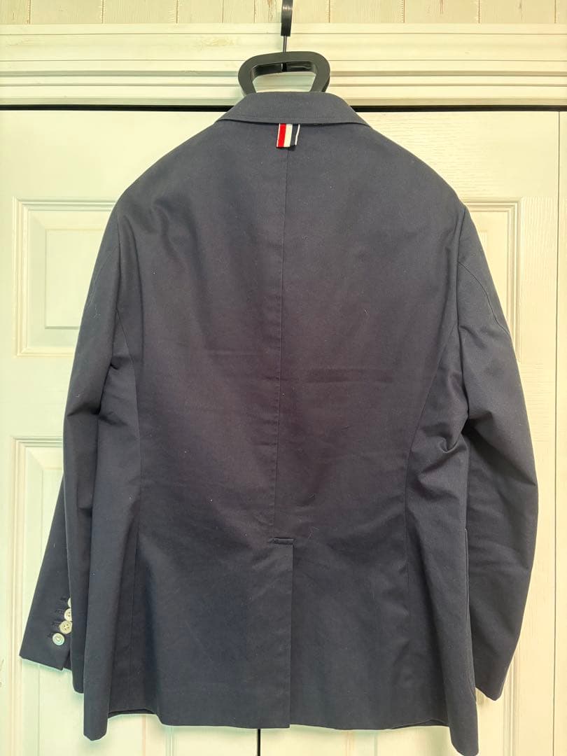 THOM BROWNE ネイビー テーラードジャケット