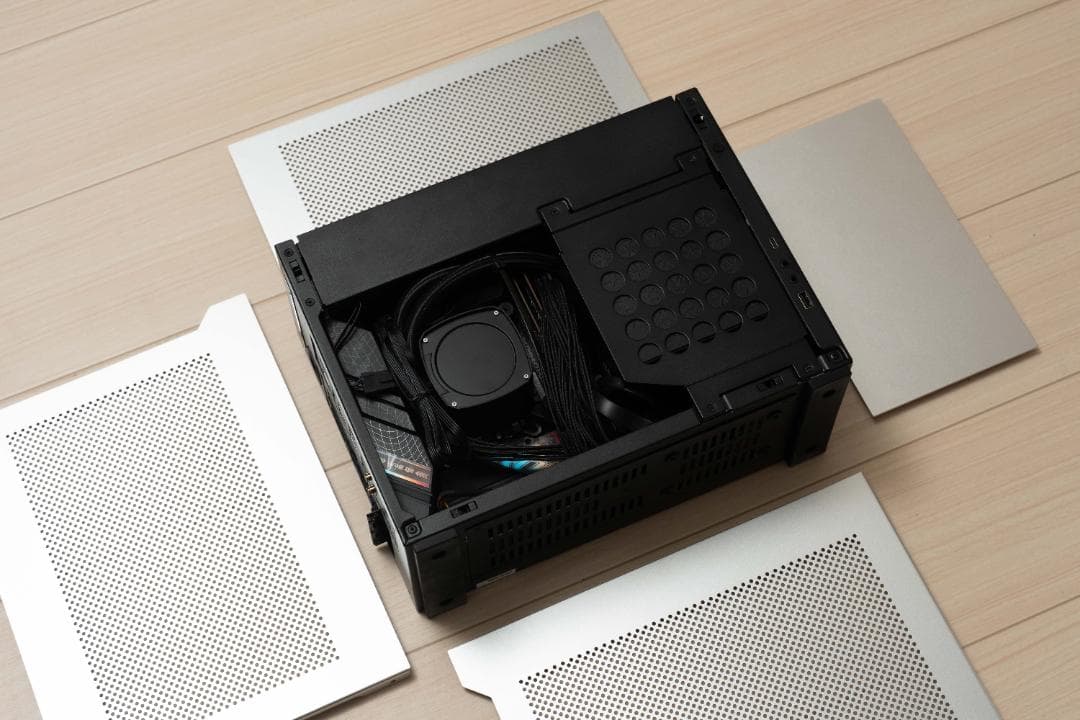 LIAN LI A4-H2O Mini-ITX自作PC 32GB RTX3070