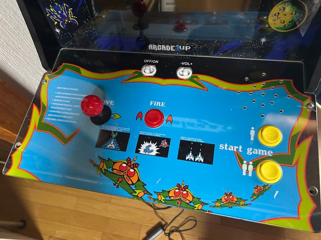 arcade 1up ギャラガ　解体発送
