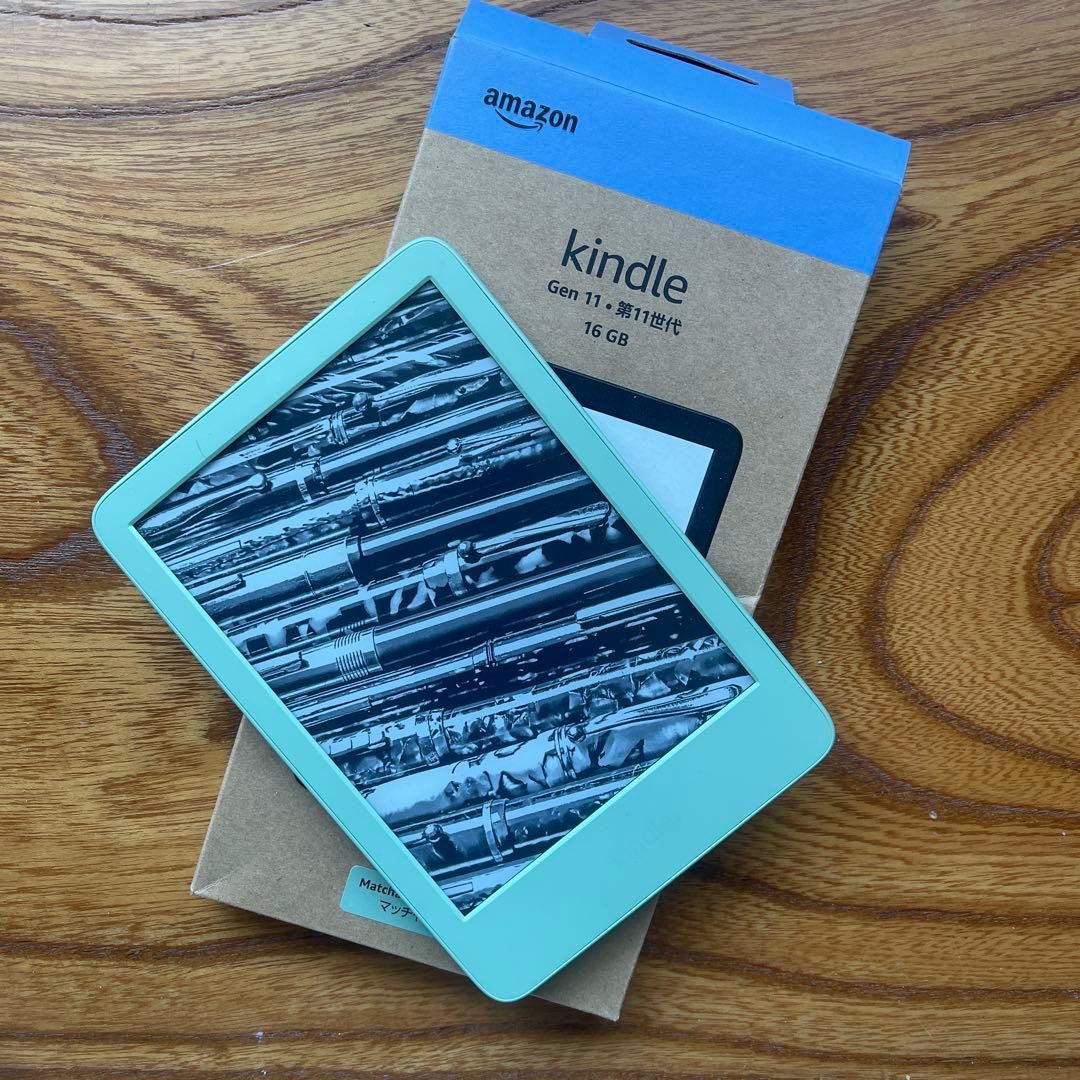 未使用に近いKindle 2024 6インチ マッチャ16g電子タブレット