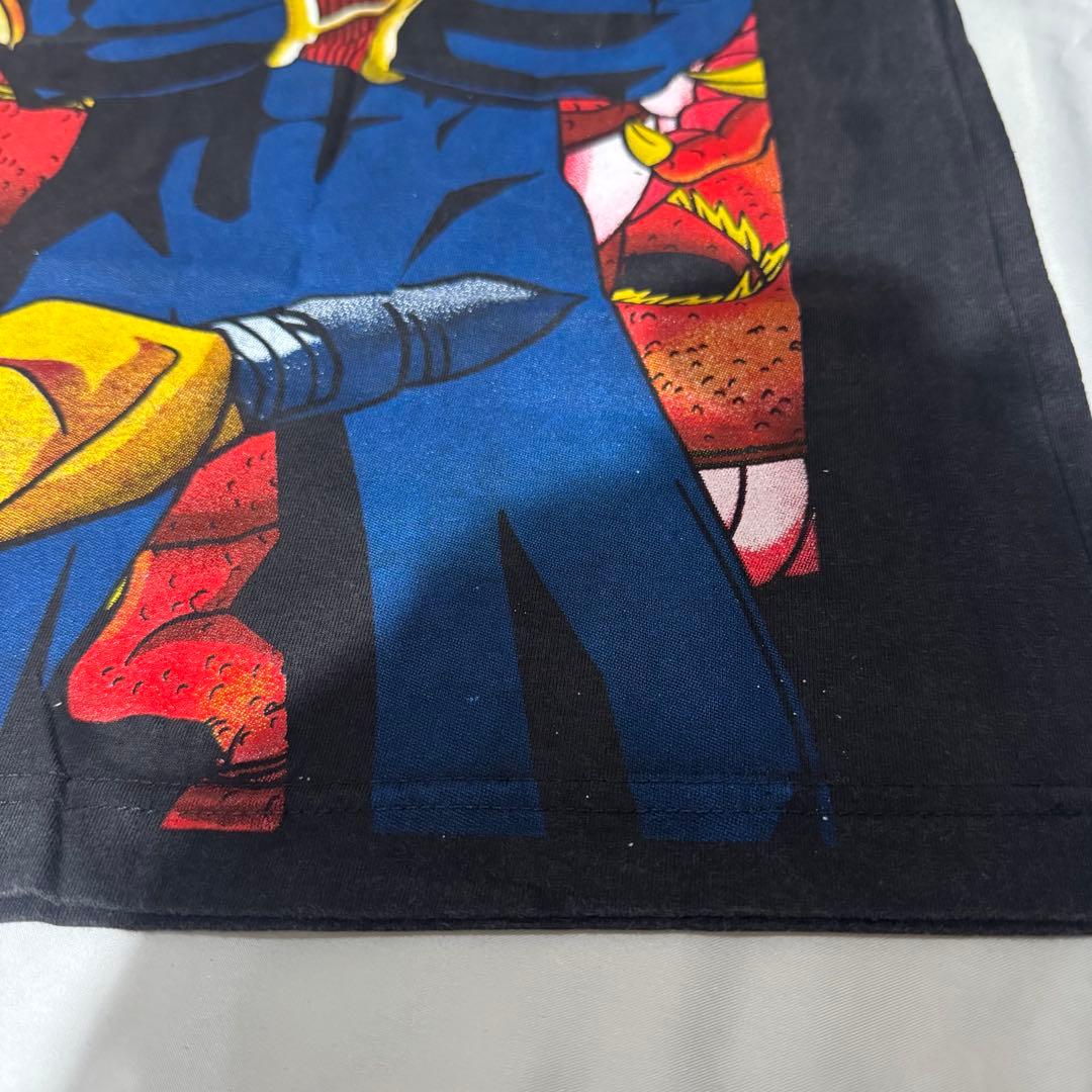 に*ん様 新品 ドラゴンボールGT Tシャツ 黒 大判プリント 鳥山明 古着 ヴ