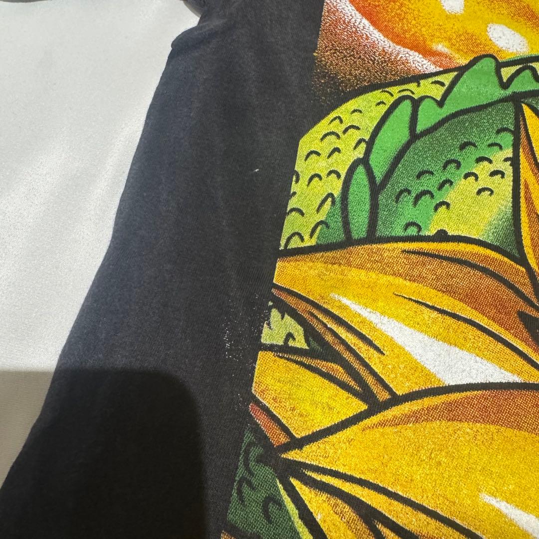 に*ん様 新品 ドラゴンボールGT Tシャツ 黒 大判プリント 鳥山明 古着 ヴ